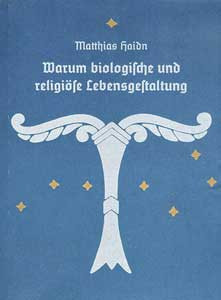 Warum biologische und religiöse Lebensgestaltung